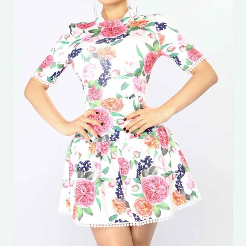 Floral Print Dress